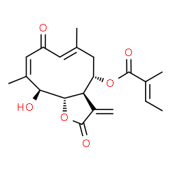 ChemSpider 2D Image | molephantinin | C20H24O6