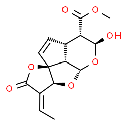 ChemSpider 2D Image | Allamandin | C15H16O7