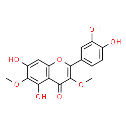 ChemSpider 2D Image | Axillarin | C17H14O8