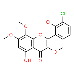 ChemSpider 2D Image | chlorflavonin | C18H15ClO7