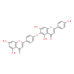 ChemSpider 2D Image | hinokiflavone | C30H18O10