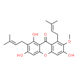 ChemSpider 2D Image | Mangostin | C24H26O6