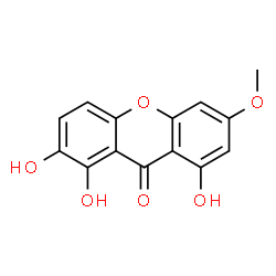 ChemSpider 2D Image | Swertianin | C14H10O6
