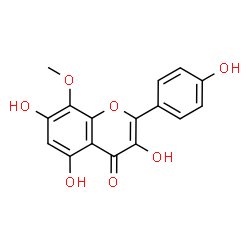 ChemSpider 2D Image | Sexangularetin | C16H12O7