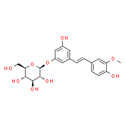 ChemSpider 2D Image | Isorhapontin | C21H24O9