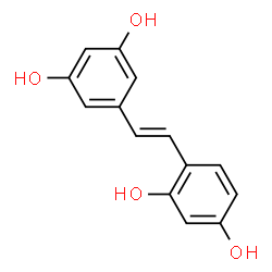 ChemSpider 2D Image | Oxyresveratrol | C14H12O4