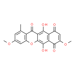 ChemSpider 2D Image | bikaverin | C20H14O8
