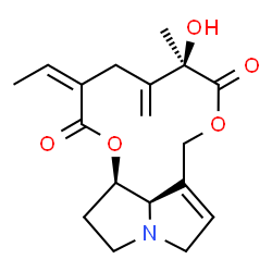 ChemSpider 2D Image | Seneciphylline | C18H23NO5