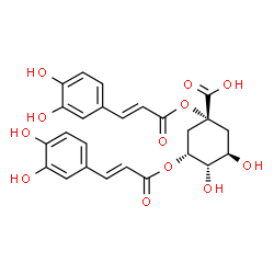 ChemSpider 2D Image | Cynarine | C25H24O12