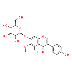 ChemSpider 2D Image | tectoridin | C22H22O11