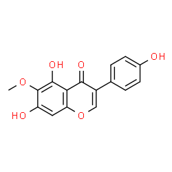 ChemSpider 2D Image | Tectorigenin | C16H12O6