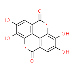 ChemSpider 2D Image | Ellagic acid | C14H6O8