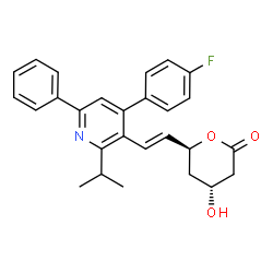 ChemSpider 2D Image | Glenvastatin | C27H26FNO3