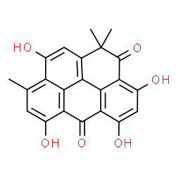 ChemSpider 2D Image | Heliomycin | C22H16O6