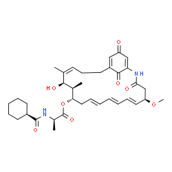 ChemSpider 2D Image | Ansatrienin A | C36H48N2O8