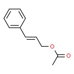 ChemSpider 2D Image | (E)-cinnamyl acetate | C11H12O2