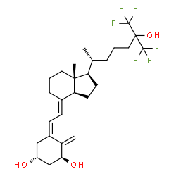 ChemSpider 2D Image | Falecalcitriol | C27H38F6O3