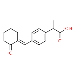 ChemSpider 2D Image | Pelubiprofen | C16H18O3