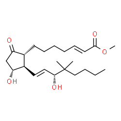ChemSpider 2D Image | gemeprost | C23H38O5
