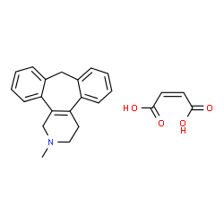 ChemSpider 2D Image | setiptiline maleate | C23H23NO4