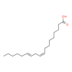 ChemSpider 2D Image | (9Z,12E)-linoleic acid | C18H32O2