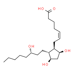ChemSpider 2D Image | 13,14-Dihydro-PGF2? | C20H36O5