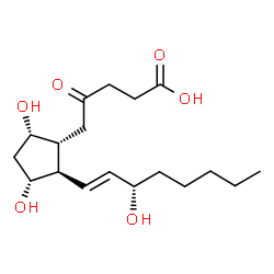 ChemSpider 2D Image | 2,3-Dinor-6-keto-PGF1? | C18H30O6