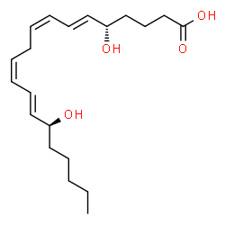 ChemSpider 2D Image | 5(S),15(S)-DIHETE | C20H32O4