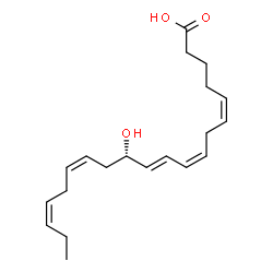 ChemSpider 2D Image | 12-(S)-HEPE | C20H30O3