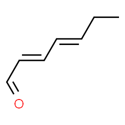 ChemSpider 2D Image | (E,E)-2,4-Heptadienal | C7H10O
