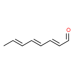 ChemSpider 2D Image | Octatrienal | C8H10O