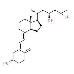 ChemSpider 2D Image | (23S)-23,25-dihydroxycalciol | C27H44O3