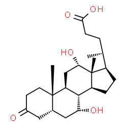 ChemSpider 2D Image | 3-Oxocholic acid | C24H38O5