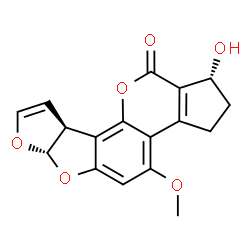 ChemSpider 2D Image | Aflatoxicol | C17H14O6