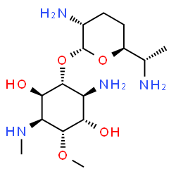 ChemSpider 2D Image | Astromicin B | C15H32N4O5