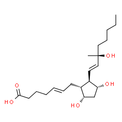 ChemSpider 2D Image | Carboprost tromethamine | C21H36O5