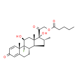 ChemSpider 2D Image | Voalla | C27H37FO6
