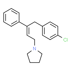 ChemSpider 2D Image | Pyrrobutamine | C20H22ClN