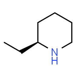 ChemSpider 2D Image | (S)-2-Ethylpiperidine | C7H15N
