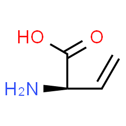 ChemSpider 2D Image | (2R)-2-Amino-3-butenoic acid | C4H7NO2