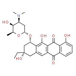 ChemSpider 2D Image | 10-DECARBOXYMETHYLACLACINOMYCIN T (DCMAT) | C28H33NO8