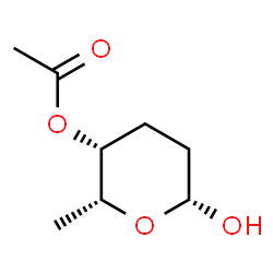 ChemSpider 2D Image | [O4]-ACETOXY-2,3-DIDEOXYFUCOSE | C8H14O4
