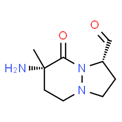 ChemSpider 2D Image | CARBOXYAMINO[4.3.0]BICYCLO1,6-DIAZANONAN-2-ONE | C9H15N3O2