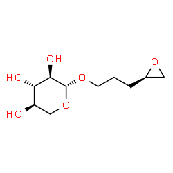 ChemSpider 2D Image | 4,5-EPOXYPENTYL-BETA-D-XYLOSIDE | C10H18O6