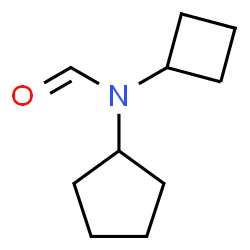 ChemSpider 2D Image | N-Cyclobutyl-N-cyclopentylformamide | C10H17NO
