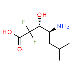 ChemSpider 2D Image | 2,2-DIFLUOROSTATINE | C8H15F2NO3