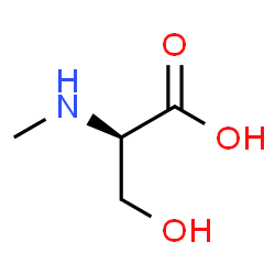 ChemSpider 2D Image | N-Methyl-D-serine | C4H9NO3