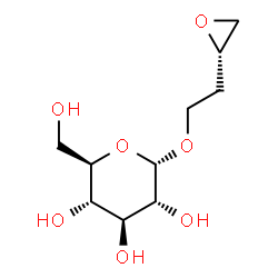 ChemSpider 2D Image | 2-[(2S)-2-Oxiranyl]ethyl alpha-D-glucopyranoside | C10H18O7