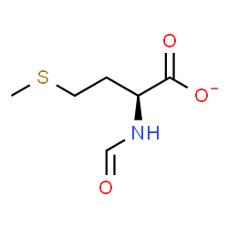 ChemSpider 2D Image | (2S)-2-Formamido-4-(methylsulfanyl)butanoate | C6H10NO3S