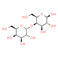 ChemSpider 2D Image | alpha-D-Galp-(1->4)-beta-D-Galp | C12H22O11